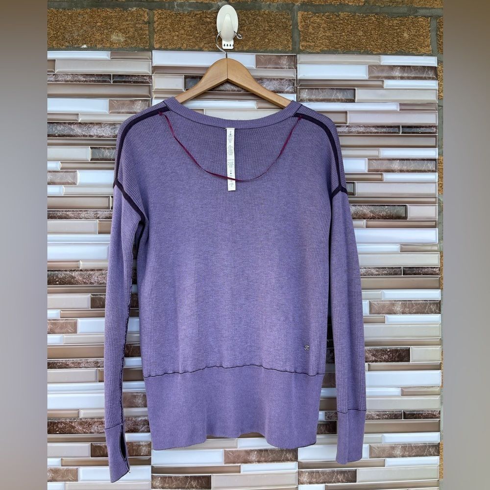 Lululemon Reversible Relaxed Sweater size 2 - Picture 12 of 14